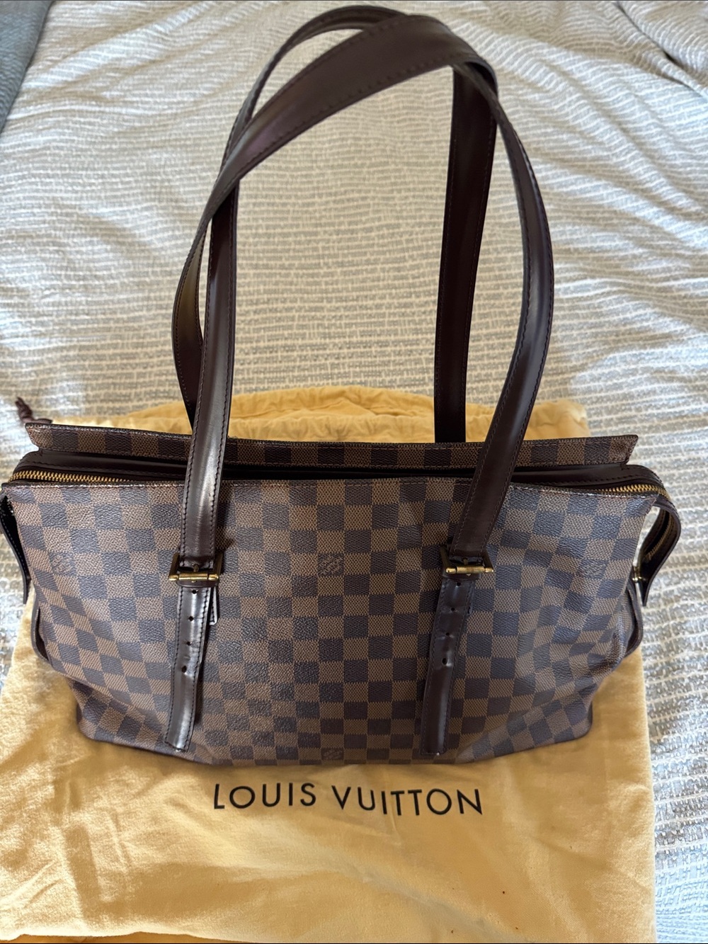 Louis Vuitton Damier Ebene tote , wallet can also be purchased for bundle price